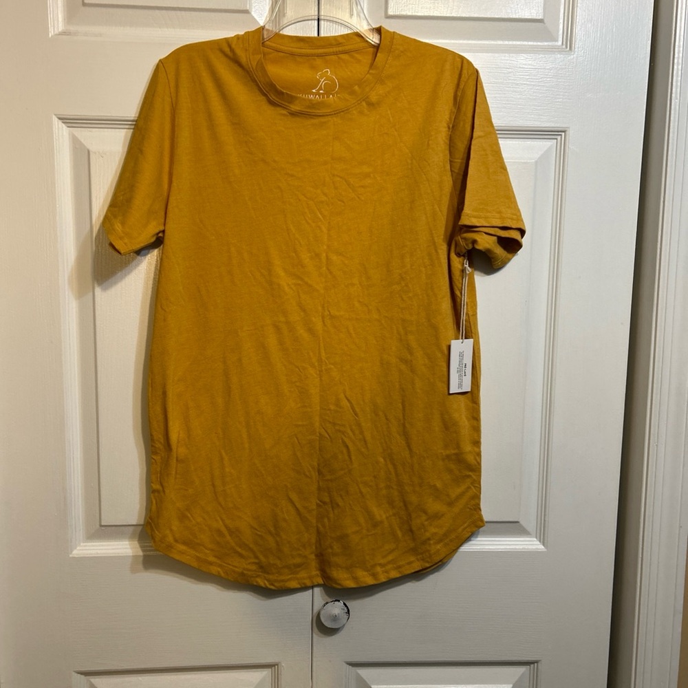 NWT Kuwalla Tee Scoop Men's T-Shirt  KUL-CT1851 Size M Medium Amber Gold Men’s
